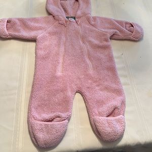 Infant fleece bunting